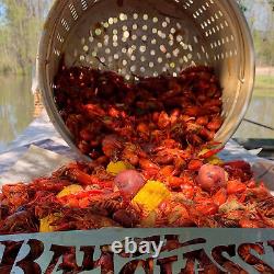 Kit de cuisson de fruits de mer et d'écrevisses en acier inoxydable de 82 litres Bayou Classic (boîte ouverte)