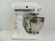 Kitchenaid Classic 4.5 Quart Tilt-head Mixer 300 Watts, Blanc (k45wsswh)