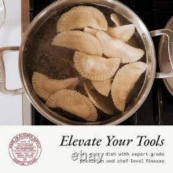 Made In Cookware - Faitout en Acier Inoxydable de 8 Quart avec Couvercle - Acier Inoxydable 5 Couches