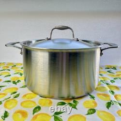 Made In Cookware Marmite de 8 Quart en Acier Inoxydable 5 Ply Fabriquée en Italie