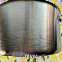 Made In Cookware Marmite de 8 Quart en Acier Inoxydable 5 Ply Fabriquée en Italie