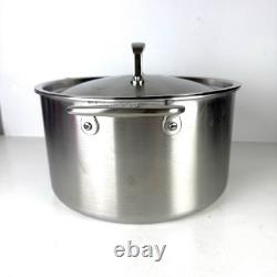 Made In Cookware Marmite en Acier Inoxydable 8 QT 5 Plis Enveloppée Avec Couvercle