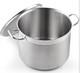 Marmite Cooks Standard De 20 Quarts En Acier Inoxydable Argent&eacute; Avec Couvercle Nc-00330 Neuve