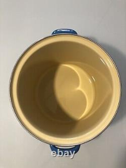 Marmite en acier émaillé Le Creuset de 8 litres, Marseille NOUVEAU