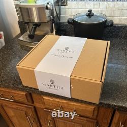 Martha Stewart Casserole en Acier Inoxydable et Cuivre de 6 Quart à 3 Couches avec Couvercle Neuf dans la Boîte