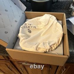 Martha Stewart Casserole en Acier Inoxydable et Cuivre de 6 Quart à 3 Couches avec Couvercle Neuf dans la Boîte