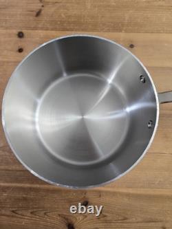 Martha Stewart Everyday casserole en acier inoxydable gainé de cuivre 4 pintes avec couvercle