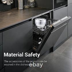 Mélangeur sur socle à tête inclinable 6 vitesses, moteur puissant de 700 watts, 7,4 litres en acier inoxydable