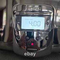 Mijoteuse All-Clad 7 quarts en acier inoxydable Crock-Pot SC01 avec insert amovible