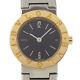 Montres Bvlgari Bvlgari Bvlgari Bb23sgd Cadran Noir En Acier Inoxydable/or Jaune Quartz