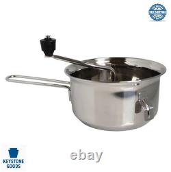 Moulin à légumes en acier inoxydable de 3,5 quarts, passoire à légumes, presse-purée de fruits, appareil à sauce