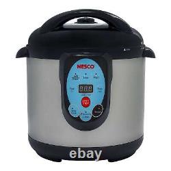 NESCO NPC-9 Autocuiseur et Stérilisateur Électrique Intelligent, 9,5 litres en Acier Inoxydable