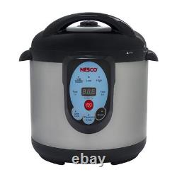 NESCO NPC 9 Quart Autocuiseur en Acier Inoxydable Canner Multifonctionnel
