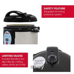 NESCO NPC 9 Quart Autocuiseur en Acier Inoxydable Canner Multifonctionnel