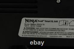 Ninja FG551 Foodi Smart XL 6 EN 1 Grill Intérieur 4 Quarts Finition en Acier Inoxydable