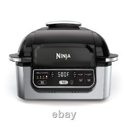 Ninja Foodi Ag301 5-en-1 Grille De Comptoir Électrique Intérieure Avec Friteuse D'air 4-quart