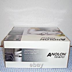 Nouveau ? Anolon Tri-ply Clad Cocotte en Acier Inoxydable de 5 litres avec Couvercle