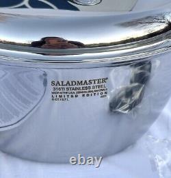 Nouveau Rôtisseur Saladmaster 6 Quart 316Ti Titane Inox Édition Limitée NIB