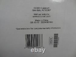 Nouveau ensemble de batterie de cuisine professionnelle en acier inoxydable classique Cuisinart 13 pièces Modèle n° 89-13