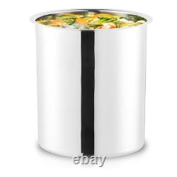 OCS Parts lot de 6 casseroles bain-marie en acier inoxydable de 8,25 pintes 9-5/8 x 7-3/8