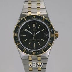 Omega Seamaster 120 Plongeur Jacques Mayol Aciers Inoxydable Et Or 1980