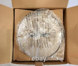 Outils du métier faitout en acier inoxydable de 20 quarts avec couvercle en verre HF40720