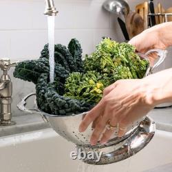 Passoire en acier inoxydable Provisions de 3 pintes