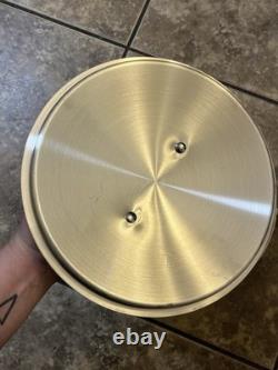 Poêle Sauté Made In Cookware en Acier Inoxydable de 3,5 QT avec Couvercle Fabriqué en Italie