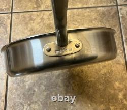 Poêle Sauté Made In Cookware en Acier Inoxydable de 3,5 QT avec Couvercle Fabriqué en Italie