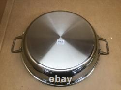 Poêle à paella en acier inoxydable Demeyere Resto 14,8 litres