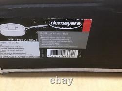 Poêle à sauter en acier inoxydable 5 couches Demeyere de 3 quarts avec couvercle