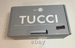Poêle essentielle Stanley Tucci en acier inoxydable avec revêtement céramique antiadhésif de 6,5 pintes