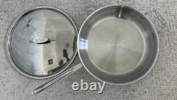 Poêle essentielle en acier inoxydable D5 All-Clad de 6 quarts