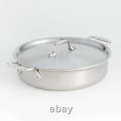Poêle sauteuse de 4 quarts All-Clad d3 avec couvercle D5