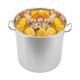 Pot De Cuisson En Acier Inoxydable De 100 Quart Avec Couvercle Pour Cuisine De Restaurant