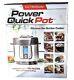 Pot Instantané Power Quick 8-en-1 De 6 Litres 1200w, Cuiseur Multifonction En Acier Inoxydable, Neuf