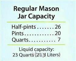 Presto 23 Quart Pression Canner Cooker 01781 Nouveau Fast Shipping Canning Mason Jar