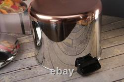 REVERE WARE Marmite de 8 Quart avec Couvercle Clinton IL Acier Inoxydable Cuivre Avec Boîte REVERE WARE Marmite de 8 Quart avec Couvercle Clinton IL Acier Inoxydable Cuivre Avec Boîte