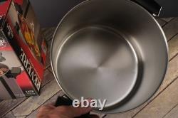 REVERE WARE Marmite de 8 Quart avec Couvercle Clinton IL Acier Inoxydable Cuivre Avec Boîte REVERE WARE Marmite de 8 Quart avec Couvercle Clinton IL Acier Inoxydable Cuivre Avec Boîte