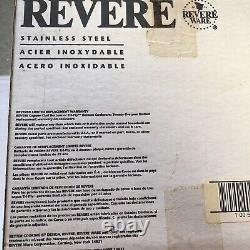 Revere Ware Acier Inoxydable Restaurant Style 16 Quart Stickpot Brand New