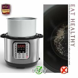 Rice Cooker Pression Électrique Premium 6 Pintes Instantanée Pot Programmable Multi-fonctions