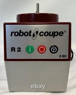 Robot Coupe R2UB Bol en Acier Inoxydable de 3 Quart et Lame Robot Culinaire