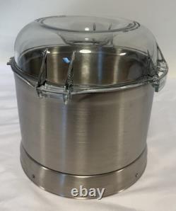 Robot Coupe R2UB Bol en Acier Inoxydable de 3 Quart et Lame Robot Culinaire