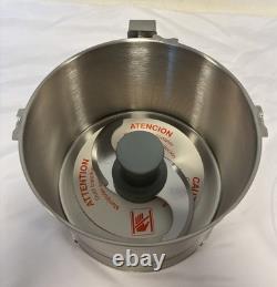 Robot Coupe R2UB Bol en Acier Inoxydable de 3 Quart et Lame Robot Culinaire