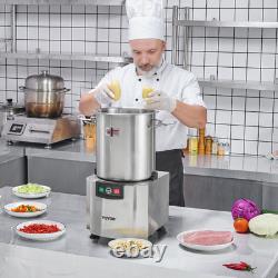 Robot culinaire hachoir à légumes 19 quarts en acier inoxydable de qualité alimentaire mixeur