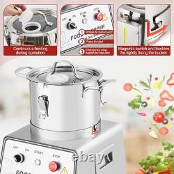 Robot culinaire professionnel de 16 quarts en acier inoxydable, hachoir électrique à viande
