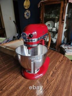 Robot de cuisine Kitchen Aid avec 5 accessoires, bol de mélange en acier inoxydable de 4,5 quarts