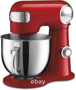Robot pâtissier Cuisinart, 12 vitesses, bol en acier inoxydable de 5,5 quarts, fouet de chef, M