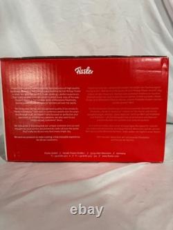 Rondeau en acier inoxydable Fissler Pure Collection de 4,1 quart avec couvercle en métal (F1)