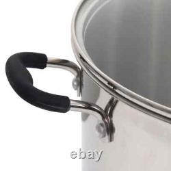 Roots & Harvest Casserole/Multi-Usage en Acier Inoxydable de 20 Quart
